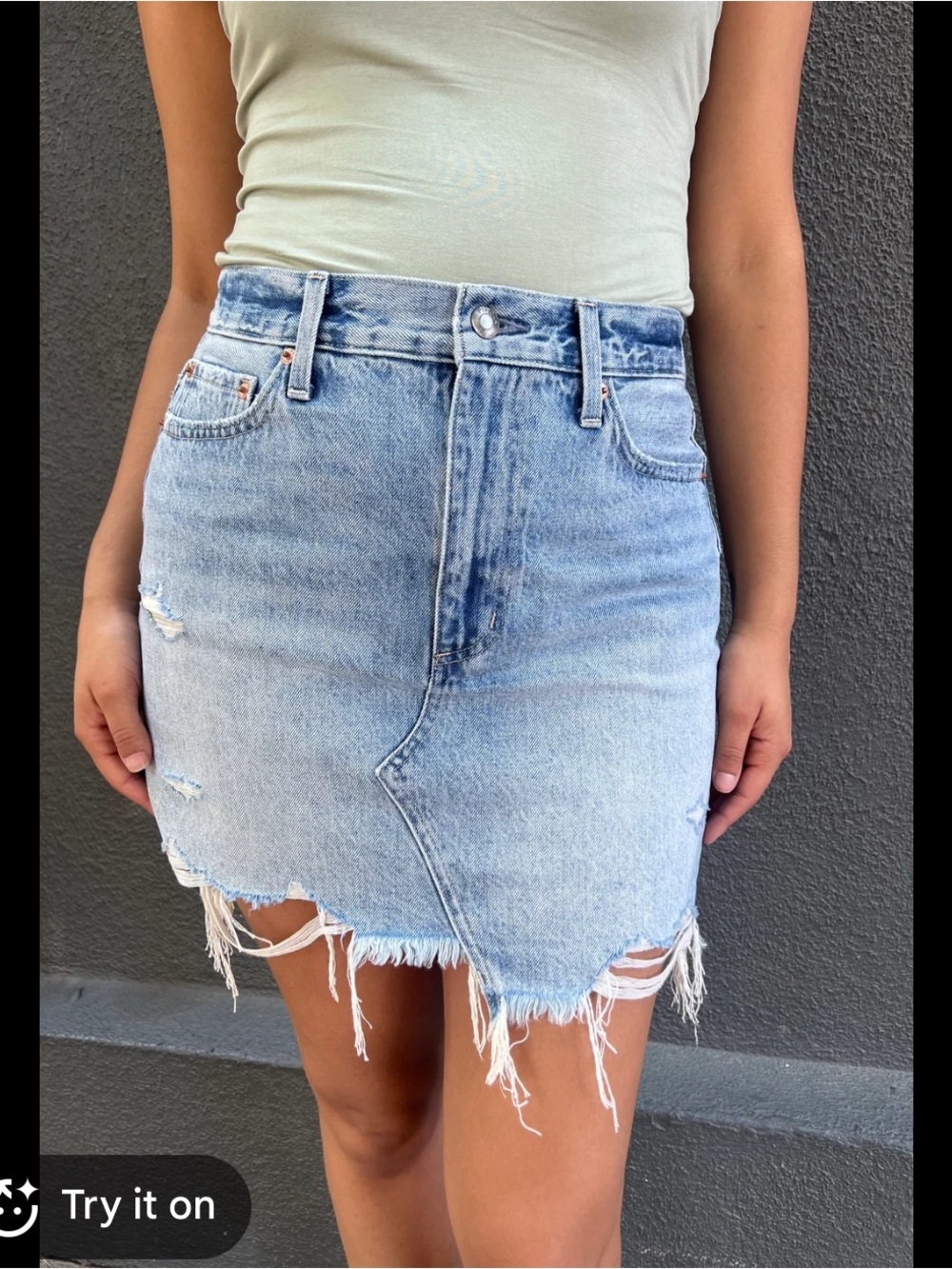 Pistola “Rumi” denim skirt